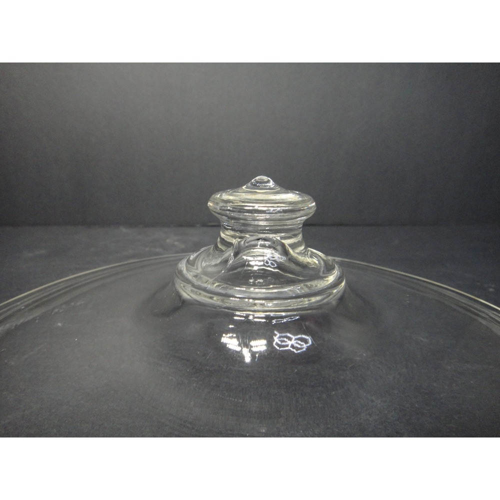 Vintage Corning Ware Pyrex Clear Glass Replacement Lid #623C 8 Inch Round VTG - Picture 3 of 6